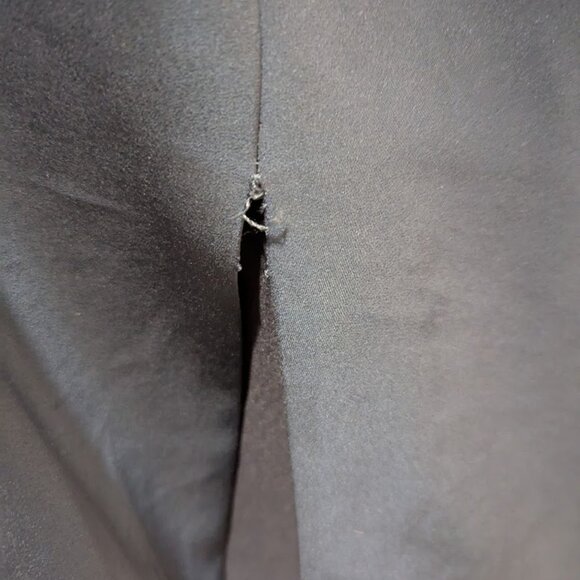 Lavish Alice * One-Shoulder Cape Midi Dress * Navy – Size 10 - Picture 6 of 7